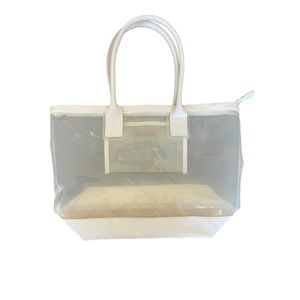 Neiman Marcus Clear Tote Bag